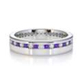 Amethyst Eternity Rings