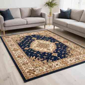 New Delhi, Furniture, Jansons Carpets Presents Handmade Kashmir Carpet In Delhi With Luxurious Silk Craftsmanshi