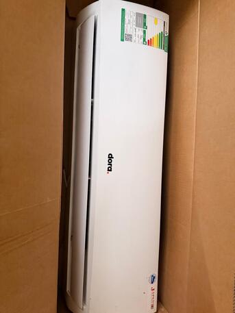 Al Rehab, Air Conditioners, SAR 4500,  Brand New Refrigerator And 1.5 Ton Split AC Only Unpacked Never Use.