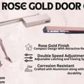 Rose Gold Door Closers