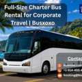 Full-Size Charter Bus Rental For Corporate Travel | Busxoxo