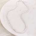 USD 14,  Buy Seasons Jewelry Silver Strand Chain Necklace For Special Gift - A Coastal Christmas
