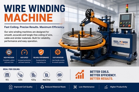 New York, Business, Wire Winding Machine For Fast & Accurate Coiling