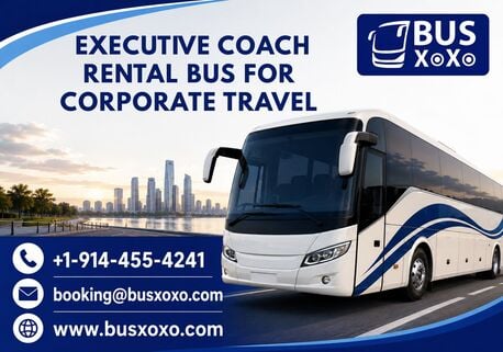 New York, Travel, Executive Coach Rental Bus For Corporate Travel