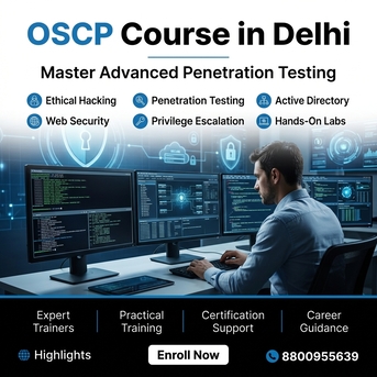 New Delhi, Education, OSCP Course In Delhi With Advanced Penetration Testing Training