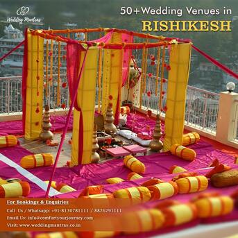 New Delhi, Event Planning, Wedding Venues In Rishikesh For Scenic Wedding Celebrations
