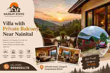 Mumbai, Travel, Villa With Private Balcony Near Nainital
