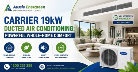 Sydney, Electronics, AUD 5999,  Carrier 19kW Ducted Air Conditioning &ndash; Powerful Comfort For Every Season | VEU Accredited