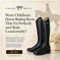 USD 692,  Want Childrens Horse Riding Boots That Fit Perfectly And Ride Comfortably?