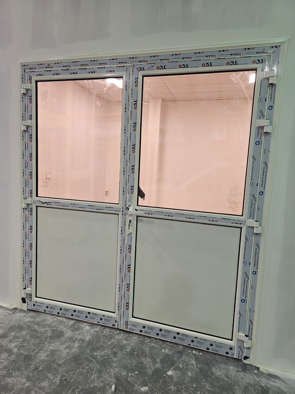 Dammam, Construction, Aluminum Glass Work For Buildings, Showroom And Office .