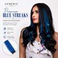 Transform Your Hairstyle With Natural-Looking Blue Streaks