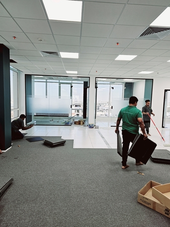 Dammam, Construction, Carpet Flooring, Barky Flooring, Tiles Flooring, Installation At School, Office, Hotel