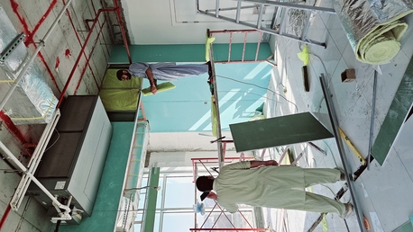Dammam, Construction, Gypsum Partition &falls Ceiling Works 60&times;60 In Office