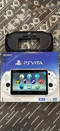 Riyadh, Computers, SAR 1099,  *SPECIAL OFFER* &ndash; Sony PlayStation PS Vita 2000 (Slim) Glacier White | Jailbroken | 128GB