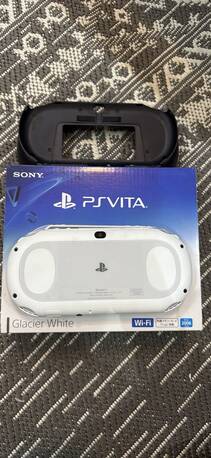 Riyadh, Computers, SAR 1099,  *SPECIAL OFFER* &ndash; Sony PlayStation PS Vita 2000 (Slim) Glacier White | Jailbroken | 128GB