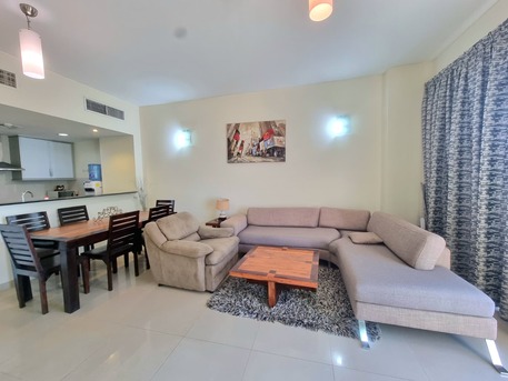 Amwaj Islands, Apartments, Flats, Houses & Villas, BHD 400/month,  Furnished,  2 BR,  120 Sq. Meter,  Beautiful 2 BR FF Apartment With Balcony Close To Lagoon Park