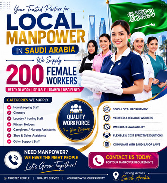 Riyadh, Manpower, Reliable Local Manpower Supply In Saudi Arabia