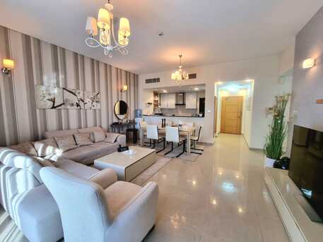 Amwaj Islands, Apartments, Flats, Houses & Villas, BHD 500/month,  Furnished,  2 BR,  125 Sq. Meter,  Sea View 2 BR FF Apartment With Balcony Close To Lagoon Park