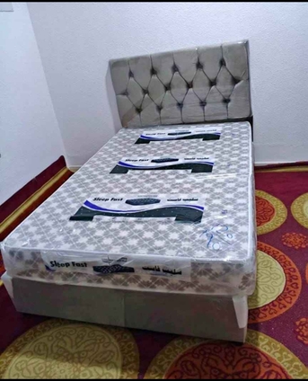 Al Mahjar, Furniture, SAR 1,  Single, Medium, Double And King Size Bed Available
