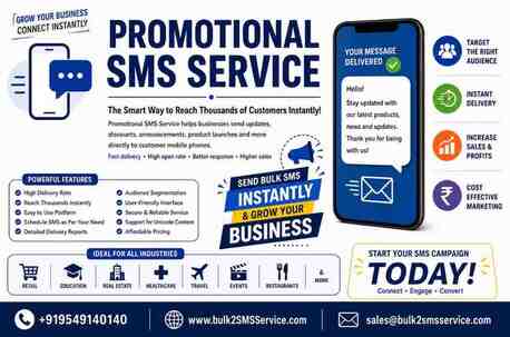Gurugram, Business, Send Bulk Promotional SMS Messages That Deliver Better Marketing Results