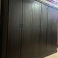 BHD 80,  Wooden 6 Door Cup Board With Side Tables And Dresser