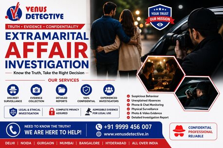 Mumbai, Security, Discreet Extramarital Affair Investigation By Expert Detectives