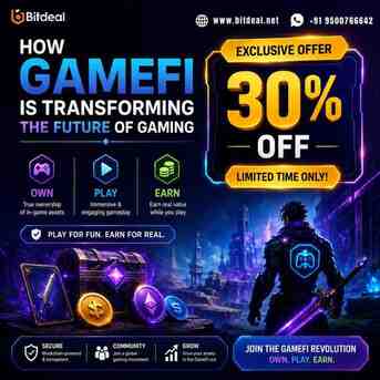 Dubai, Business, Build & Launch Your GameFi Platform With Expert Blockchain Game Development | 30% Offer