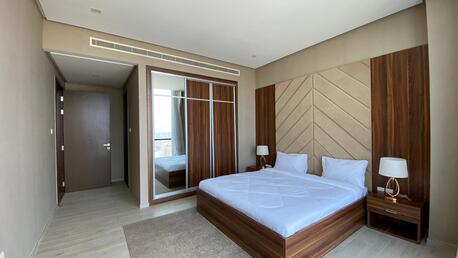 Juffair, Apartments, Flats, Houses & Villas, BHD 300/month,  Furnished,  1 BR,  70 Sq. Meter,  Great Facilities- 1 BR FF Apartment With Balcony & WIFI