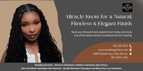 New York, Beautician, Miracle Knots For A Natural, Flawless & Elegant Finish