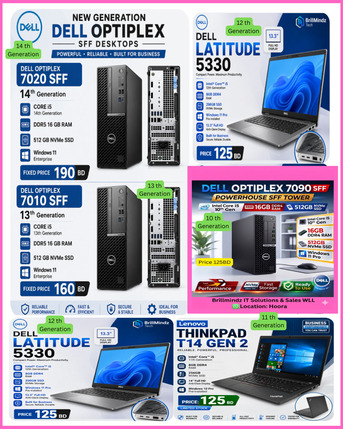 Hoora, Computers, BHD 160,  Dell Desktop !3 Generation 160 BD Fullset PC