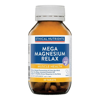 Sydney, Health & Beauty Items, AUD 38,  Buy Ethical Nutrients Mega Magnesium Relax 60 Tablets Australia