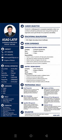 East Riffa, Writing, Cv Editing