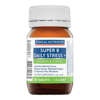 Sydney, Health & Beauty Items, AUD 29,  Buy Ethical Nutrients Super B Stress+ Tablets Australia | 30 & 60 Tablets