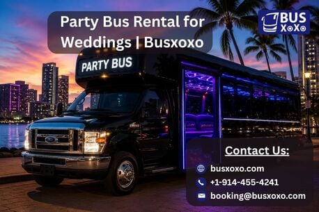 New York, Travel, Party Bus Rental For Weddings | Busxoxo