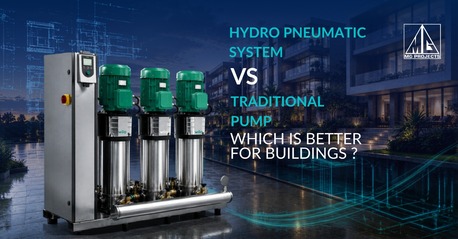 Mumbai, Industrial Machinery, Hydro Pneumatic System Vs Traditional Pump: Which Is Better For Buildings?