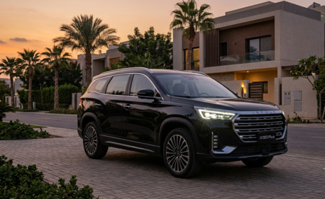 Cairo, Automotive, JETOUR X90 للإيجار من مطار القاهرة الدولي إلى فندق InterC