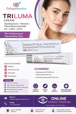 New York, Health & Beauty Items, USD 36,  Tri Luma Cream (Hydroquinone + Tretinoin + Fluocinolone Acetonide) | Skin Care Cream