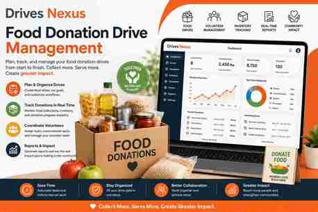 Dallas, Software, Food Donation Drive Management Software &ndash; Drives Nexus