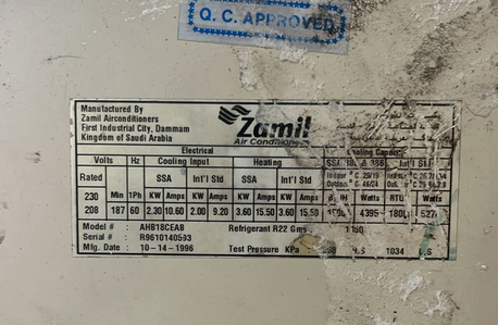 Jubail, Air Conditioners, SAR 500,  Window A/c
