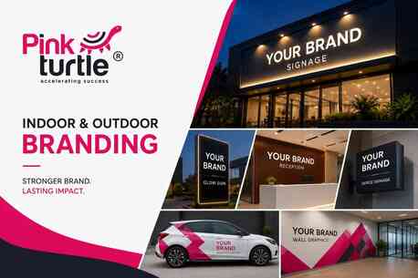 Pune, Creative, Indoor & Outdoor Branding Company In Pune | Pink Turtle