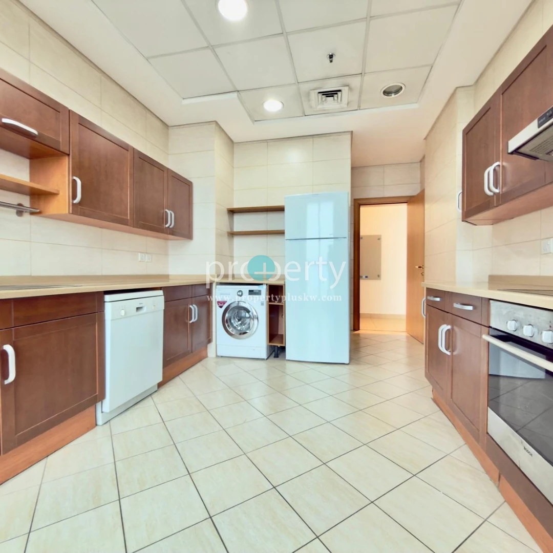 Shaab, Apartments, Flats, Houses & Villas, KWD 1200/month,  3 BR,  Elegant Semi-Furnished 3 Bedroom Full Floor Apartment &ndash; Sea View, Shaab