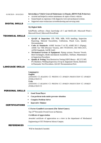 Dammam, Job Seekers, Mechanical QC
