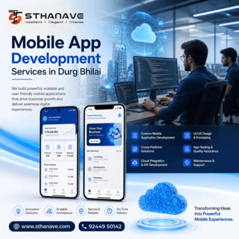 Bhopal, Software Development, Mobile App Development Services In Durg Bhilai