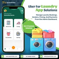 London, Businesses For Sale, Modernize Laundry Services With SpotnRides Uber For Laundry App