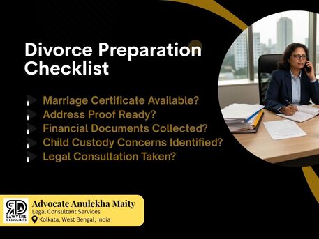Kolkata, Legal, Advocate Anulekha Maity - Phone Consultation - Before Filing Divorce, Check These 5 Things