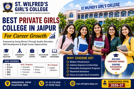 Jaipur, Education, Top Private Girls College In Jaipur
