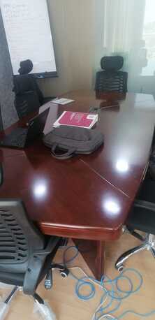 Manama, Furniture, BHD 50,  One 4 Seater Workstation & Wooden Meeting Table For 10 Persons
