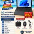 BHD 82,  DELL 8th Generation Core I5 Business Laptop (Free Bag & Mouse) 8GB DDR4 RAM 256GB NVMe SSD