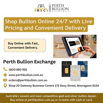 Perth, Collectibles, Shop Bullion Online 24/7 With Live Pricing And Convenient Delivery