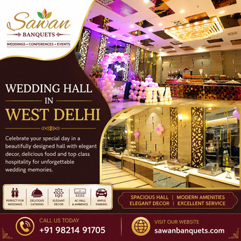 New Delhi, Event Planning, Best Wedding Hall In West Delhi